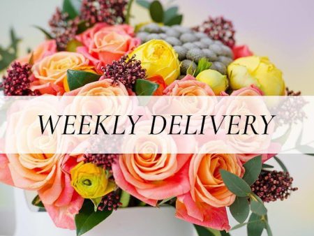 Weekly Flower Delivery Subscription Sale