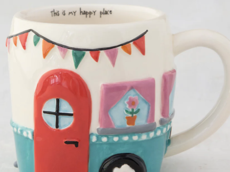 Folk Mug - Cream Camper For Discount