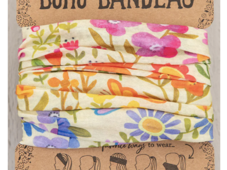 Boho Bandeau - Rainbow Floral Online