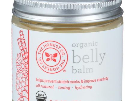 The Honest Company Organic Belly Balm - Unscented - 3.65 Oz Supply