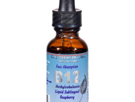 California Natural B12 Liquid Raspberry - 1 Fl Oz Discount