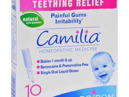 Boiron Camilia - Teething Relief - 10 Doses Supply