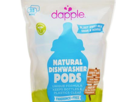 Dapple Dishwasher Pods - Automatic - Fragrance Free - 25 Count Online now