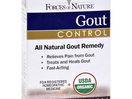 Forces Of Nature Organic Gout Control - 11 Ml Online Sale