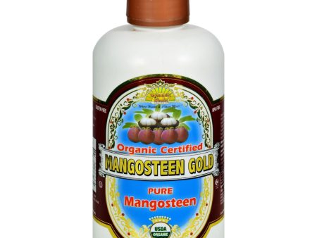 Dynamic Health Organic Certifiied Mangosteen Gold - 32 Fl Oz Fashion