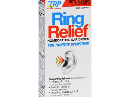 Trp Ear Drops - Ring Relief - .33 Oz Online Hot Sale