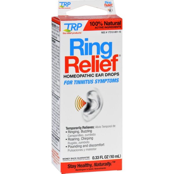 Trp Ear Drops - Ring Relief - .33 Oz Online Hot Sale