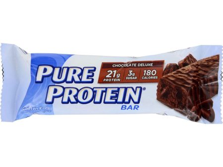 Pure Protein Bar - Chocolate Deluxe - Case Of 6 - 50 Grams For Discount