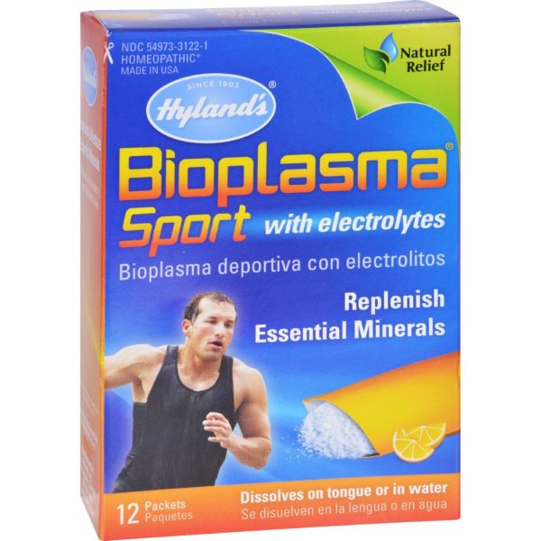 Hylands Homeopathic Bioplasma Sport With Electrolytes - 12 Packets Discount