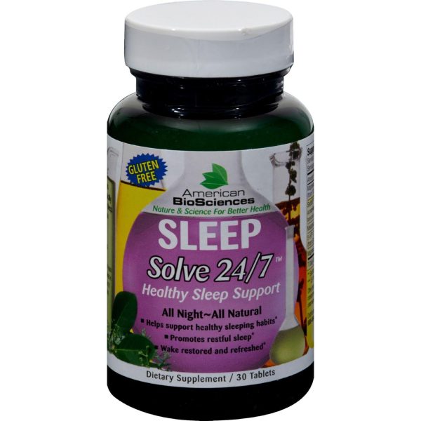 American Bio-science Sleep Solve 24-7 - 30 Ct on Sale