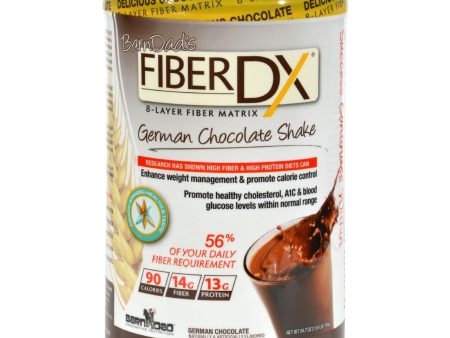 Barndad s Fiber Dx - German Chocolate Shake - 24.7 Oz For Cheap