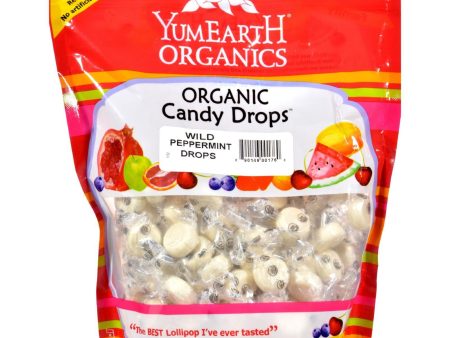 Yummy Earth Organic Wild Peppermint Drops - 13 Oz Cheap