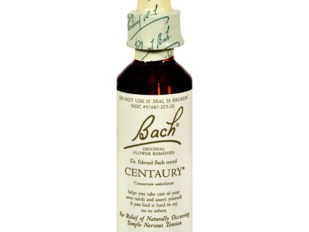 Bach Flower Remedies Essence Centaury - 0.7 Fl Oz For Cheap