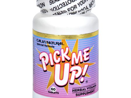 California Natural Pick Me Up Vitamin - 60 Capsules For Discount