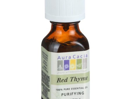 Aura Cacia Essential Oil - Red Thyme - .5 Oz For Discount