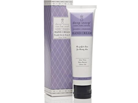 Deep Steep Hand Cream Lavender Chamomile - 2 Fl Oz Hot on Sale