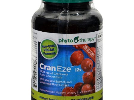 Phyto-therapy Vegetarian Cran Eze - 50 Softgels Cheap