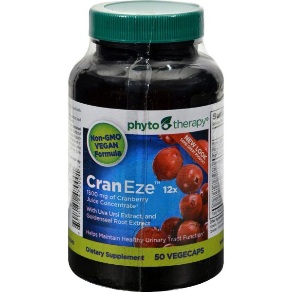 Phyto-therapy Vegetarian Cran Eze - 50 Softgels Cheap