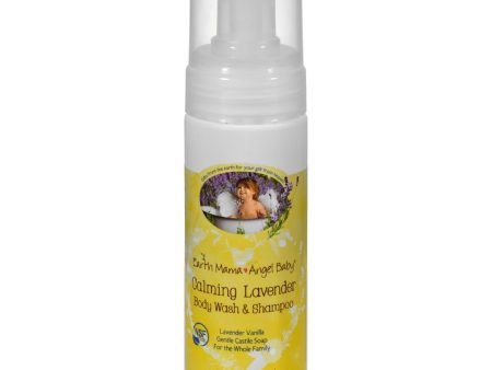 Earth Mama Angel Baby Shampoo And Body Wash - Organic Lavender - 5.3 Oz Fashion