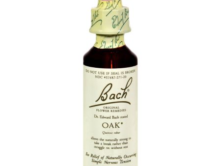 Bach Flower Remedies Essence Oak - 0.7 Fl Oz Discount