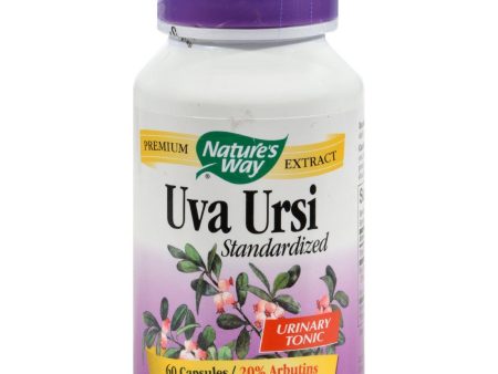 Nature s Way Uva Ursi Standardized - 60 Capsules Online now