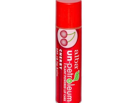 Alba Un-petroleum Lip Balm With Spf 18 Cherry - 0.15 Oz - Case Of 24 Online