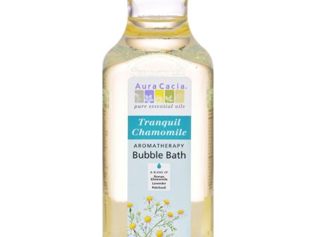 Aura Cacia Aromatherapy Bubble Bath Tranquil Chamomile - 13 Fl Oz Online