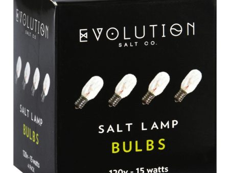 Evolution Salt Bulb - Clear - 15 Watt - Pack Of 4 For Discount