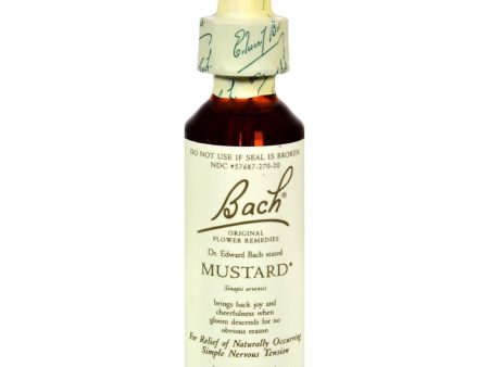 Bach Flower Remedies Essence Mustard - 0.7 Fl Oz Online