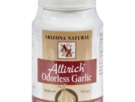 Arizona Natural Resource Allirich Odorless Garlic - 100 Softgels For Discount