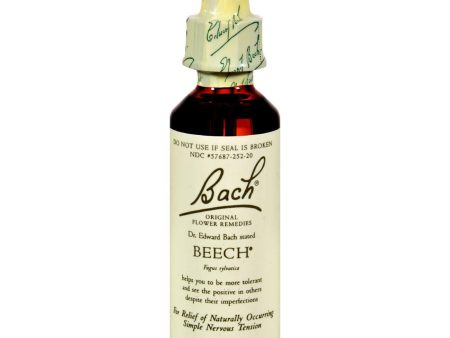 Bach Flower Remedies Essence Beech - 0.7 Fl Oz Online now