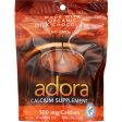 Adora Calcium Supplement Disk - Organic - Milk Chocolate - 30 Ct - 1 Case Supply