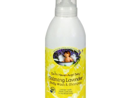 Earth Mama Angel Baby Shampoo And Body Wash - Organic Lavender - 34 Oz Cheap