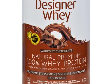 Designer Whey Protein Powder Chocolate - 12.7 Oz Fashion