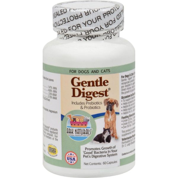 Ark Naturals Gentle Digest For Dogs And Cats - 60 Capsules Sale