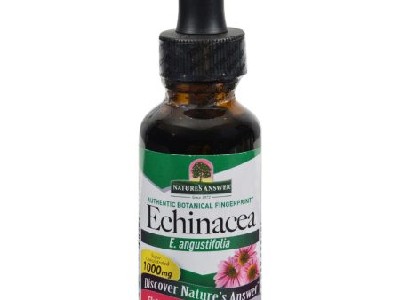 Nature s Answer Organic Echinacea - 1 Oz Supply