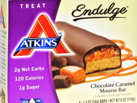 Atkins Endulge Bar Chocolate Caramel Mousse - 5 Bars Discount