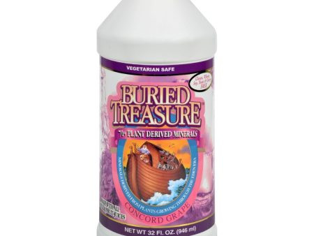 Buried Treasure 70 Plus Plant Derived Minerals Concord Grape - 32 Fl Oz Fashion