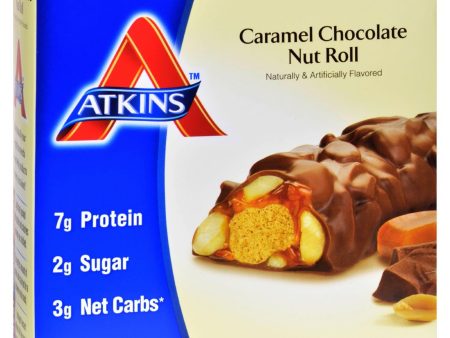 Atkins Advantage Bar Caramel Chocolate Nut - 5 Bars Online