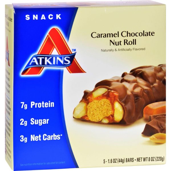 Atkins Advantage Bar Caramel Chocolate Nut - 5 Bars Online