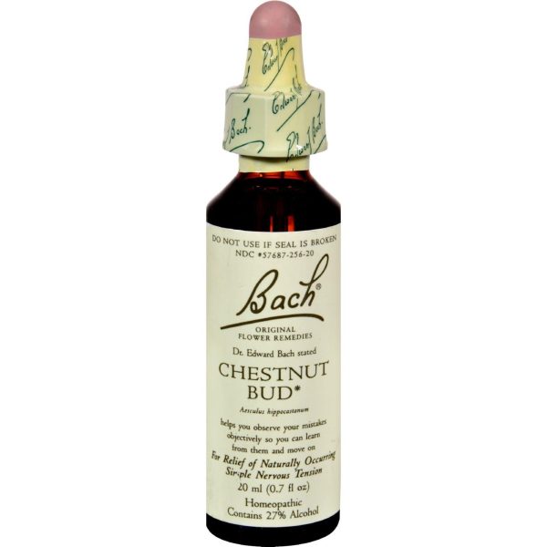 Bach Flower Remedies Essences Chestnut Bud - 0.7 Fl Oz Discount