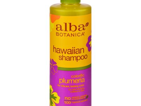 Alba Botanica Hawaiian Natural Shampoo Colorific Plumeria - 12 Fl Oz on Sale