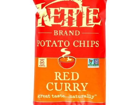 Kettle Brand Potato Chips - Red Curry - 5 Oz - Case Of 15 Cheap