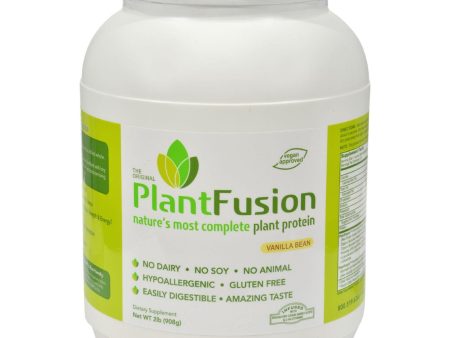 Plantfusion Nature s Most Complete Plant Protein - Vanilla Bean - 2 Lb. Online