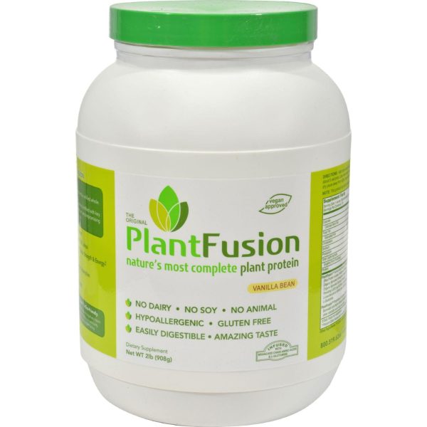 Plantfusion Nature s Most Complete Plant Protein - Vanilla Bean - 2 Lb. Online