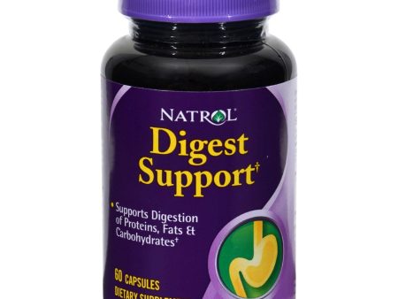 Natrol Digest Support - 60 Capsules For Discount