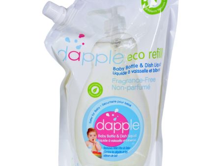 Dabble Baby Bottle And Dish Liquid - Refill Pack Fragrance Free - 34 Fl Oz Online Sale