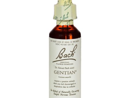 Bach Flower Remedies Essence Gentian - 0.7 Fl Oz Hot on Sale