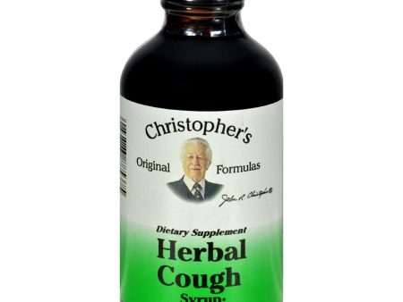 Dr. Christopher s Herbal Cough Syrup - 4 Fl Oz Online now