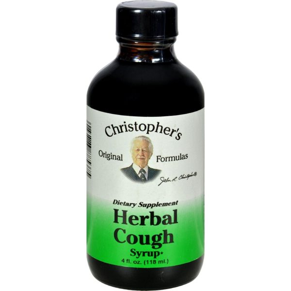 Dr. Christopher s Herbal Cough Syrup - 4 Fl Oz Online now